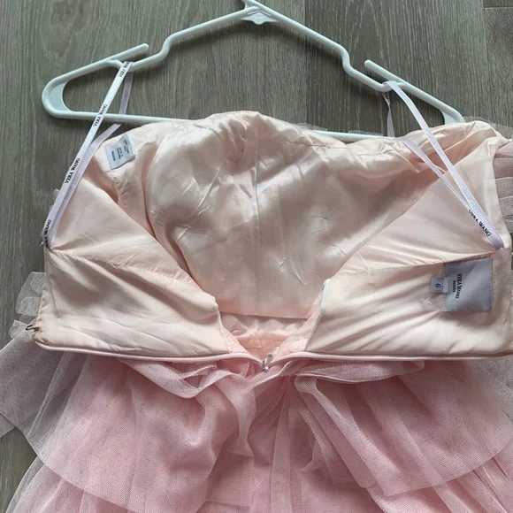 Vera Wang Bridesmaid Tulle Mini-Dress - Picture 8 of 10